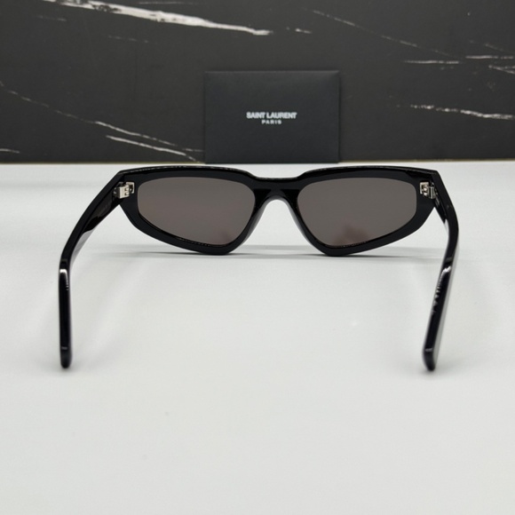 NEW SL 634 NOVA 001 SAINT LAURENT BLACK SL634 001 WOMEN SUNGLASSES SAINT LAURENT - Picture 7 of 10